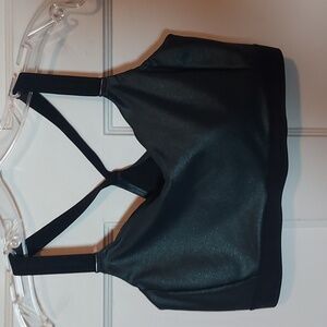 Old Navy Active Metallic Green Sports Bra